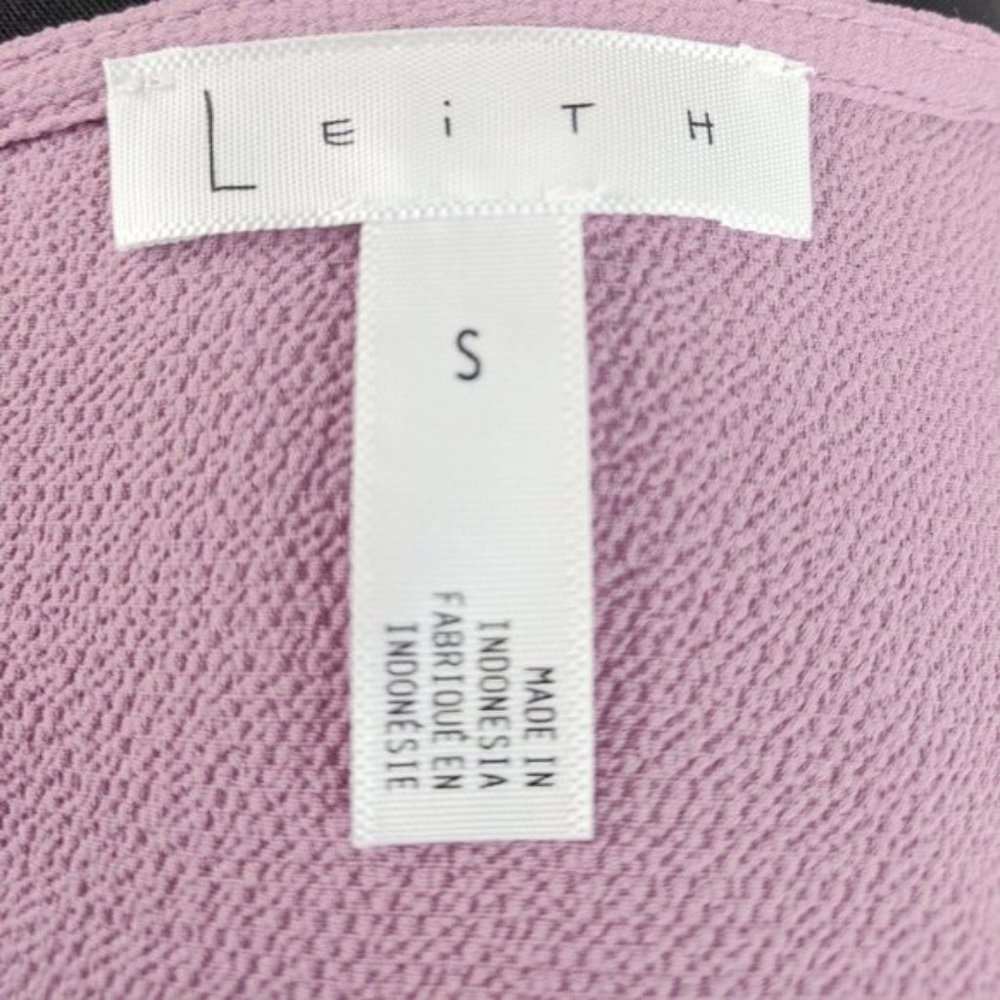 Leith Purple Victoria Ruffle Mini Dress - Picture 7 of 7
